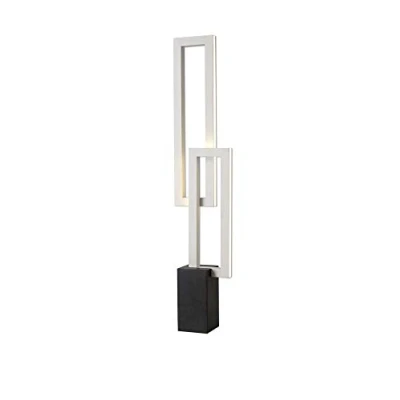 Image de Mantra Iluminación Lampe à poser LED Mural angulaire, blanc