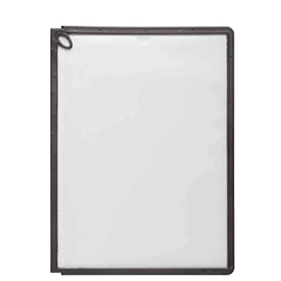 Image de Durable 560637 Sherpa Vario Panel Plaque Pochette Polypropylène pour Document A4 avec Cadre Profilé Gris Graphite