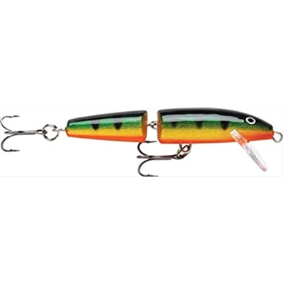 Image de Rapala Leurre de Pêche Jointed Matériel avec Construction Balsa en Eau Douce Fabriqué Estonie Prof Nage 1.2 2.4 m Taille 11 cm / 9 g Legendary Perch