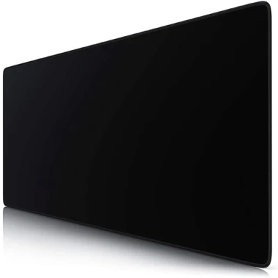 Image de CSL Computer Tapis de souris XXL Speed Gaming Titanwolf noir 900 x 400 mm Grande base table Améliore la précision et vitesse, 23032532, Type 1