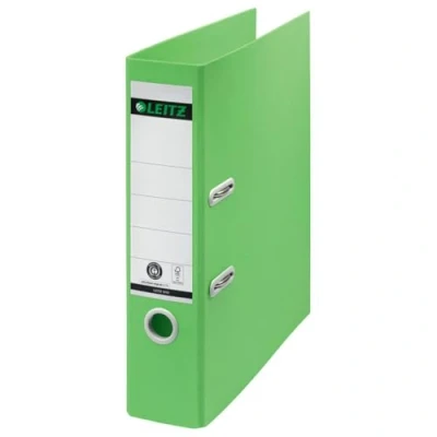Image de Leitz Recycle Classeur à Levier 180, Capacité 600 Feuilles A4, PP 100% Recyclable &amp; Carton Recyclé, Eco Responsable Neutre en CO2, Gamme Recycle, Vert, 10180055