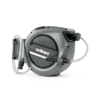 Image de XPOtool Schlauchbox mit Aufroll Automatik 15m Wasserschlauch zur Wandmontage für Gartenbewässerung