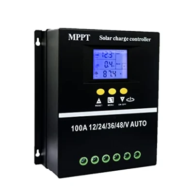 Image de Y&amp;H Régulateur de charge solaire MPPT 60 A 12 V 24 36 48 Écran LCD Batterie intelligent Max. 100 Entrée double USB pour plomb acide/lithium