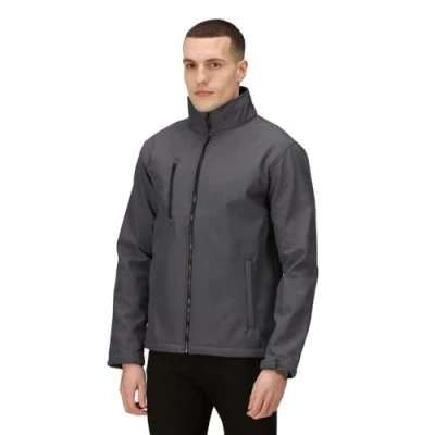 Image de Regatta Professional Men&#039;s Ablaze 3 Layer Softshell Jacket Veste, Gris/Noir, M Homme