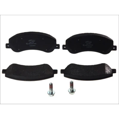 Image de DELPHI LP2257 Jeu de plaquettes frein non préparé pour indicateur d&#039;usure avec tôle anti bruit accessoires VOLKSWAGEN: Amarok Pick up