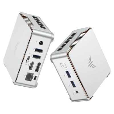 Image de NiPoGi GK3PLUS Mini PC Ιntel Alder Lake Ν97 (jusqu&#039;à 3,6 GHz), 8Go DDR4 256Go M.2 SSD Ordinateur de Bureau, WiFi 6/BT 5.2/Gigabit Ethernet/2x HDMI/4K UHD Triple écran Tour pour Bureau/école.