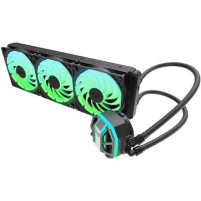 Image de Sapphire NITRO+ S360 A AIO Processeur Kit de refroidissement du liquide 12 cm Noir 1 pièce(s) Neuf