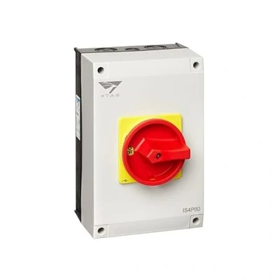 Image de Coffret de coupure proximité tétrapolaire 4P 80A IP65 Cadenassable IS4P80 IMO