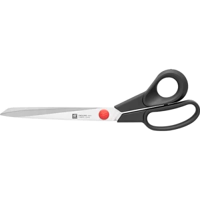 Image de Zwilling Twin L Ciseaux de Tailleur Couture en Acier Inoxydable avec poignées renforcées Fibre Verre, 25 CM, Noir Argent