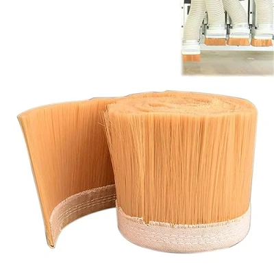 Image de Brosse pour Machine à Graver: Nizirioo 1 m x 70 mm CNC Poussière, Graver de Gravure Routeur Fraisage, Charpentier Axe Moteur Machine(Doré)