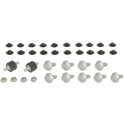 Image de ROMIX 90203 Elements de fixation, cache moteur VOLKSWAGEN: Transporter 4 Bus, 4, Sharan I