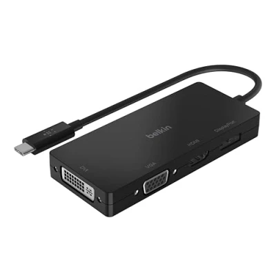 Image de Belkin AVC003btBK USB C Video Adapter (HDMI, VGA, DVI, DISPLAYPORT)