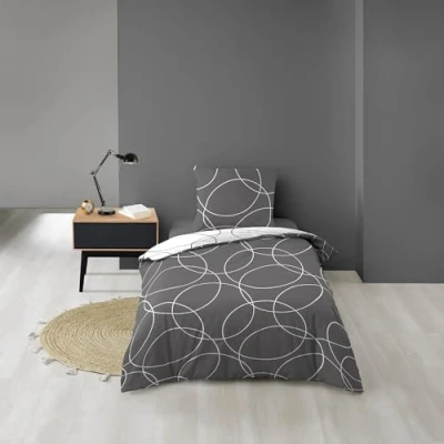 Image de douceur d&#039;interieur Parure de Couette, Polyester, Multicolore, 140 x 200 CM