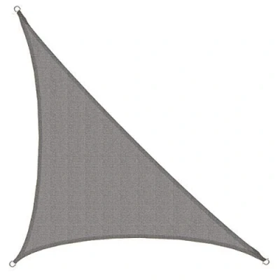 Image de AMANKA Voile d&#039;ombrage UV 4,2x4,2x6 HDPE Triangle Rectangle Protection Solaire Toile de Jardin