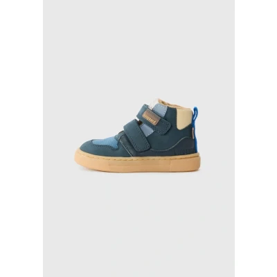 Image de Bisgaard ROY Unisex Baskets montantes pour enfants, Taille: 26, Navy Cuir et textile