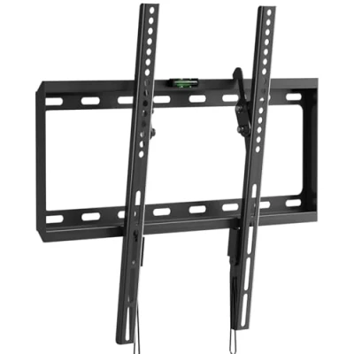 Image de suptek Support TV Mural Inclinable pour Les Écrans Incurvés et Plats LCD/LED/OLED de 26 à 65 Pouces, Pouces VESA Max 400x400mm,Support Capacité 45 kg