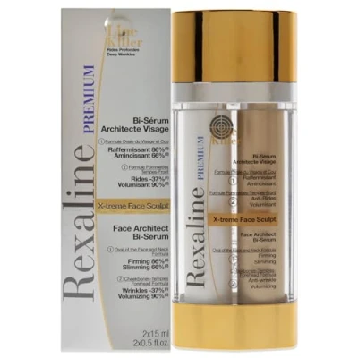 Image de Rexaline X treme Face Sculpt Bi sérum Architecte visage Soin liftant anti âge et ride Double Acide Hyaluronique Correcteur de rides 30ml