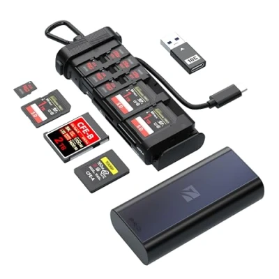 Image de Lecteur de Cartes FREEWELL Pro Reader CF Express A/B SD UHS I/II Micro Type C