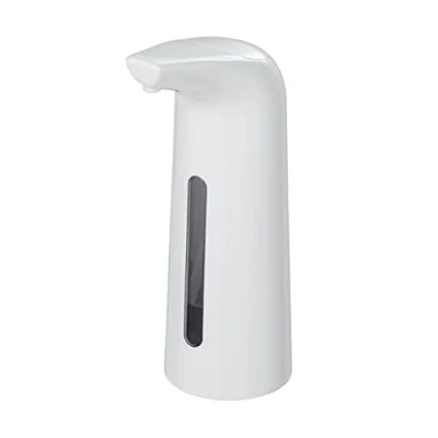 Image de WENKO Distributeur de désinfectant et Savon à Infrarouge Larino, Automatique Infrarouge, sans Contact, Rechargeable, Fonctionne Piles, 400 ML, 9x22,5x9cm