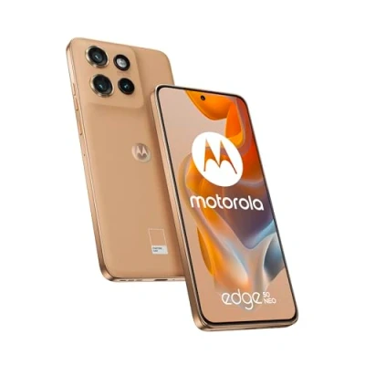 Image de Motorola Edge 50 Neo, 512Go RAM 12 Go, Smartphone débloqué, écran Compact 6,4&quot;, Triple capteur MP, résistant à l&#039;eau, Coque Incluse, Latte, Version française