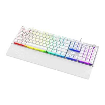 Image de KRUX Frost Silver White RGB, Membrane Keyboard for Gamers KRX0133