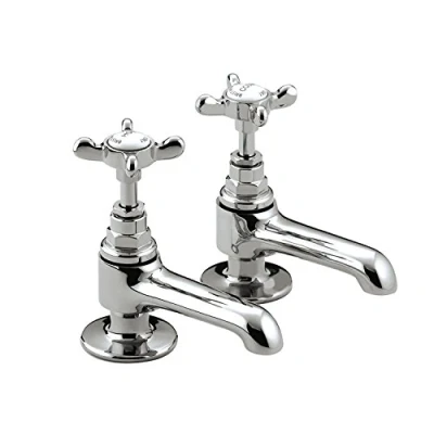 Image de Bristan N 1/2 C CD 1901 robinets piliers pour lavabo,