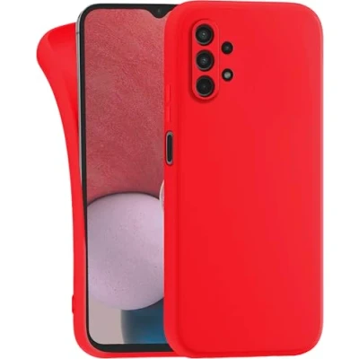 Image de MyGadget Coque pour Samsung Galaxy A32 5G Case TPU Souple &amp; Soft Cover Protection Extra Fine Légère Étui Coloré Anti Choc et Rayures Rouge
