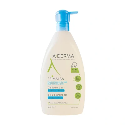 Image de A Derma Gel Primalba lavant 2 en 1 750ml