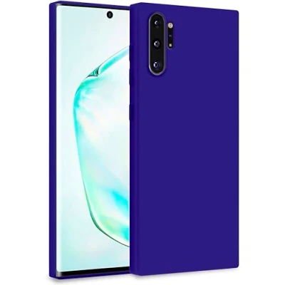 Image de MyGadget Coque pour Samsung Galaxy Note 10 Plus Case Protection Rigide Anti Choc avec Doublure Microfibre Violette