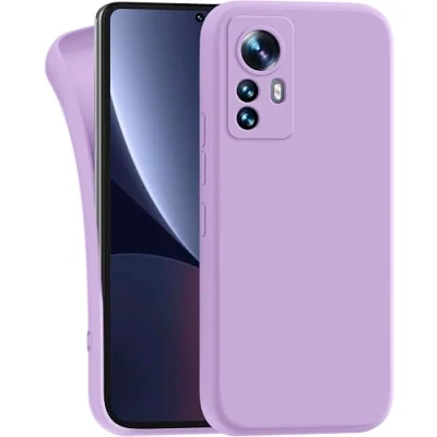 Image de MyGadget Coque pour Xiaomi 12 12x Case TPU Souple &amp; Soft Cover Protection Extra Fine Légère Étui Coloré Anti Choc et Rayures Violette