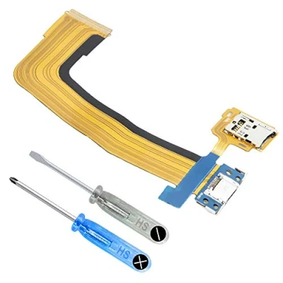 Image de MMOBIEL Connecteurs Port Micro USB/Chargeur (Dock) Nappe/câble Flex et Carte SD Compatible avec Samsung Galaxy Tab S (10.1 Pouces) kit d&#039;Outils