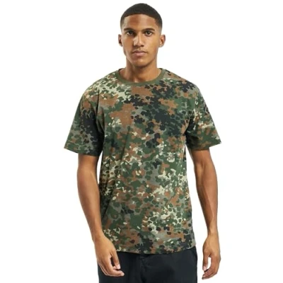 Image de Brandit Tshirt imprimé, Homme, Taille: 5XL, Flecktarn