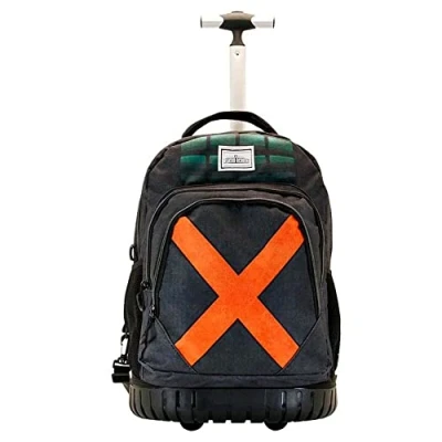 Image de Karactermania My Hero Academia X Sac à dos Roulettes GTS FAN, Gris