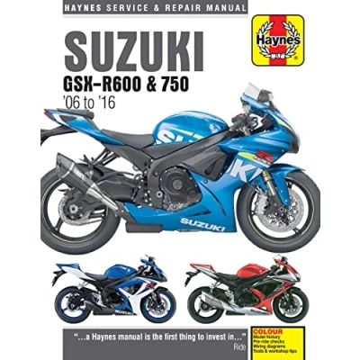 Image de Haynes Suzuki Gsx r600 &amp; r750 &#039;06 to &#039;16 Service and Repair Manual