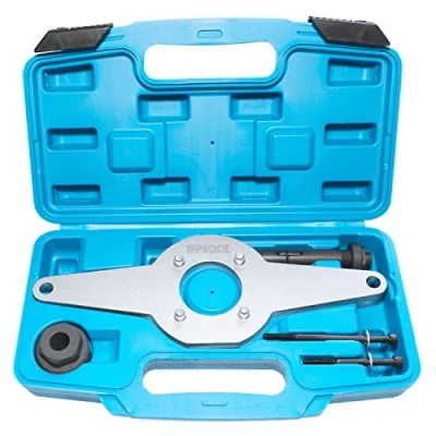Image de DPTOOL Outil de Maintien d&#039;amortisseur Vibrations Amortisseur poulie Vilebrequin Compatible avec Skoda VW 1.8 2.0 4V TFSi EA888 Ensemble 4 cylindres T10531