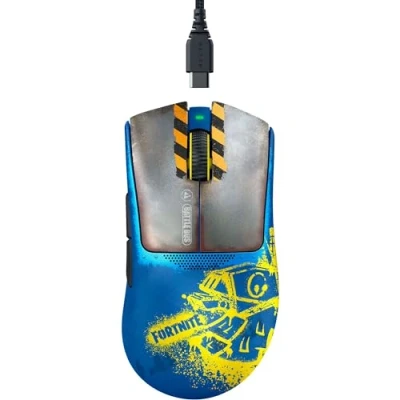 Image de Razer DeathAdder V3 Pro Fortnite Edition Souris de Jeu sans Fil (Capteur Optique Focus 30K DPI, légèreté 63g, Forme Ergonomique, commutateur Gen 3, HyperSpeed Wireless)