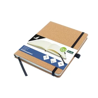 Image de Kangaro Carnet de notes A5 en liège ligné HC 96 feuilles 80 g