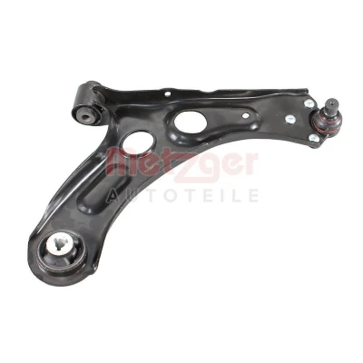 Image de METZGER 58147702 Bras de suspension avec support en caoutchouc, rotule Essieu avant droit barre oscillant transversal
