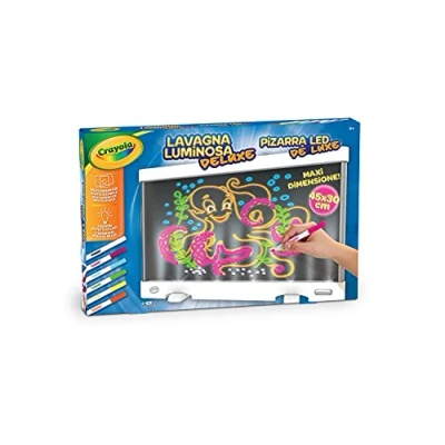 Image de Crayola Tablette à Dessin LED, 6 Crayons de Différentes Couleurs Âge Conseillé: Partir Ans