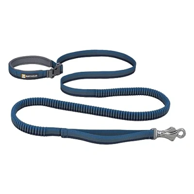Image de Ruffwear, Roamer Laisse élastique pour Chien la Course, Le vélo ou randonnée, Peut être utilisée à Main Les Mains Libres, Bleu Orion, 1,5 m 2,1