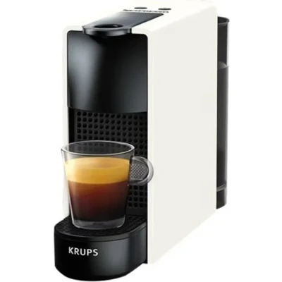 Image de Krups Nespresso Essenza Mini XN1111 Machine à café avec buse vapeur &quot;Cappuccino&quot; 19 bar blanc