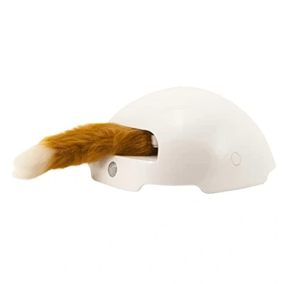 Image de PetSafe Jouet Automatique interactif pour Chat Terrier du renard, d&#039;activité avec queue de Détecteur mouvements, 3 piles AA nécessaires