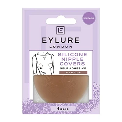 Image de Eylure Couvercles de Mamelon en Silicone Pétales Poitrine, Medium, Taille Unique Femme