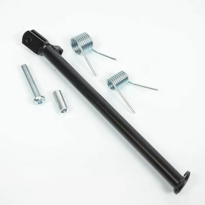 Image de Béquille latérale noire 32cm pour moto Sherco 50 Neuf avec son ressort