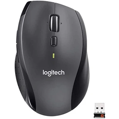 Image de Logitech M705 Souris sans fil pour Windows, Mac, chromée ordinateur portable et Noir (Reconditionné)