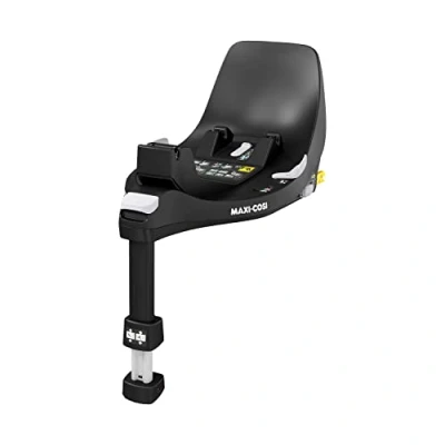 Image de Maxi Cosi Base FamilyFix 360 i Size, de Siège auto pivotant, ISOFIX pivotante 360, 0 à 4 ans (40 105 cm), rotation une main FlexiSpin, Verrouillage TravelSafe, Click &amp; Go, Noir