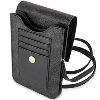 Image de Guess Guwbsqgbk, Portefeuille bi Pliable Mixte, Noir, Taille Unique