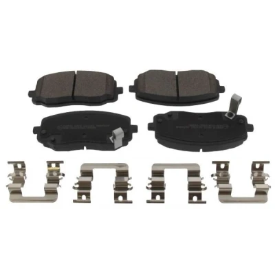 Image de MAPCO 6815 Jeu de plaquettes frein Essieu avant avec indicateur d&#039;usure tôle anti bruit HYUNDAI: i10 I, i20 I 3/5 portes, KIA: Picanto