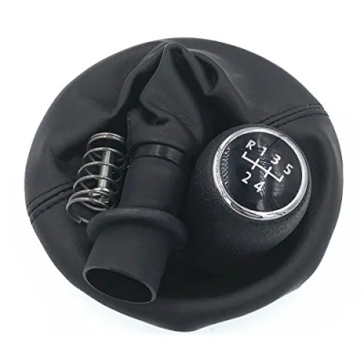 Image de HZTWFC Pommeau de levier vitesse à 5 vitesses pour VW Transporter T5 T5.1 Gp