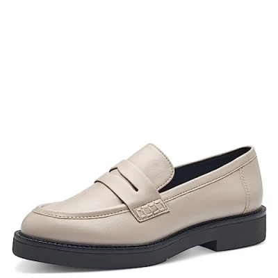 Image de MARCO TOZZI Femme 2 24302 41 Mocassin, Taupe, EU